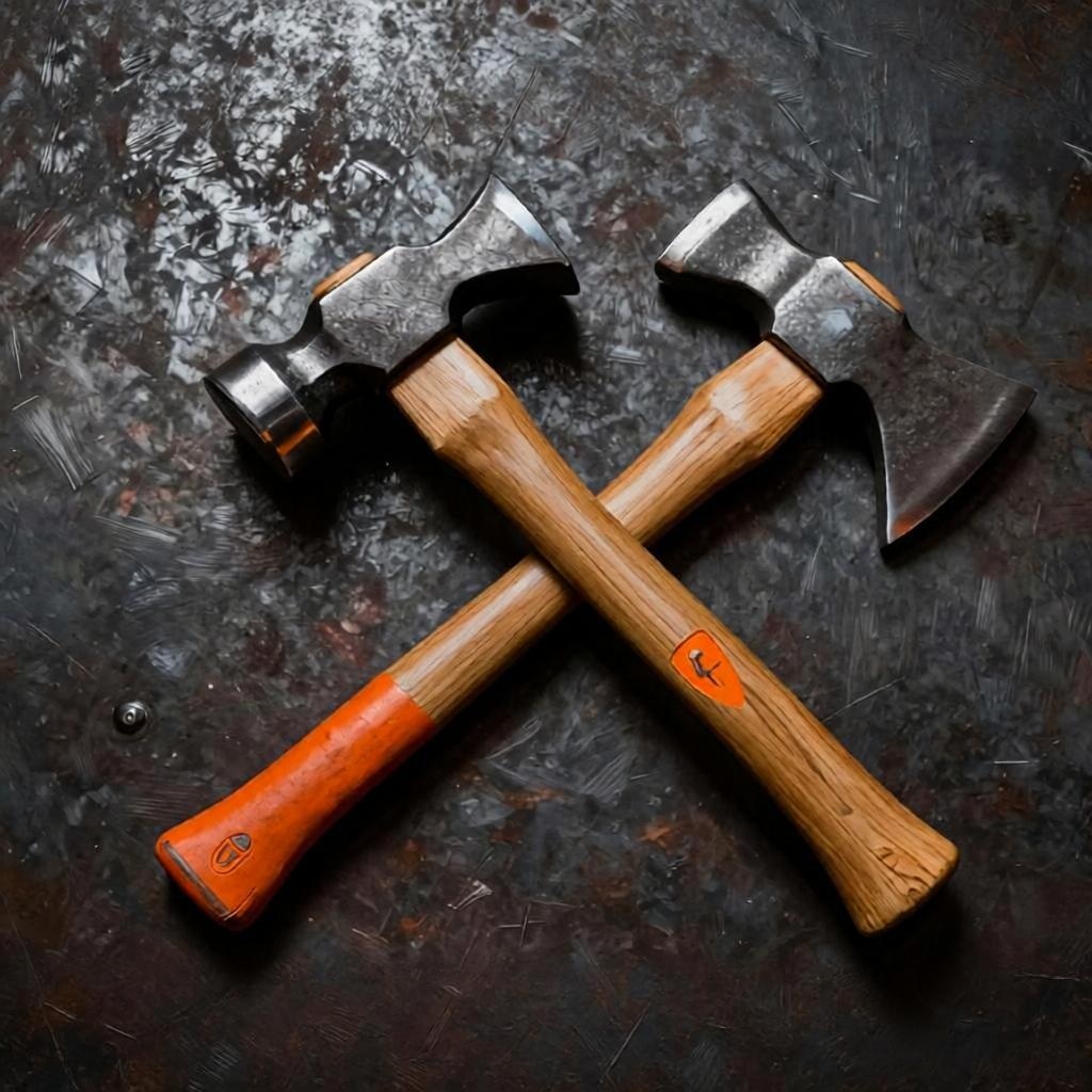 Forged hand hammers and axes by Terngo Tools